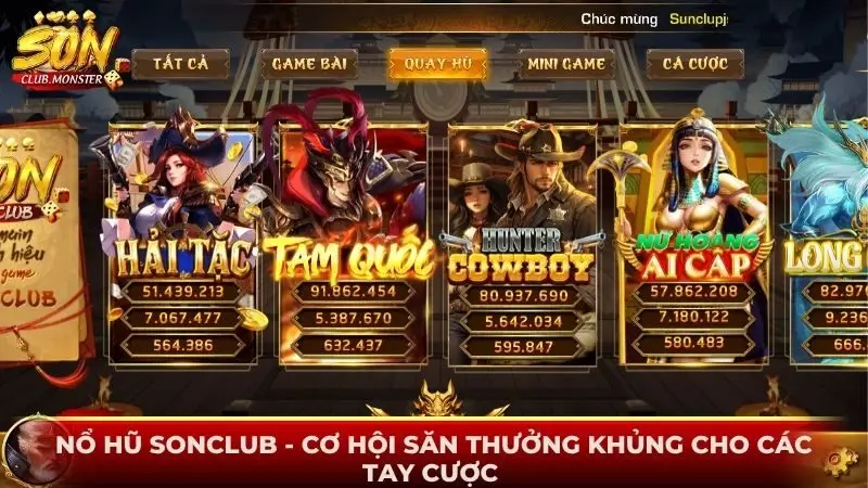 Nổ hũ Sonclub