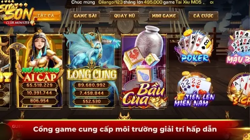 Hoạt động khuyến mãi hấp dẫn có tại cổng game SONCLUB Hoạt động khuyến mãi hấp dẫn có tại cổng game SONCLUB